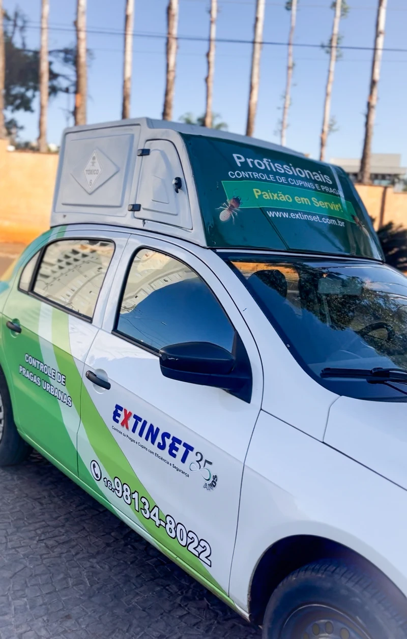 Empresa especializada em controle de pragas